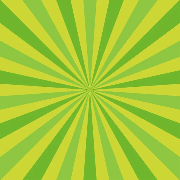 Fondo Abstracto Luz Solar Color Verde Reventó Fondo Ilustración Vectorial — Vector de stock