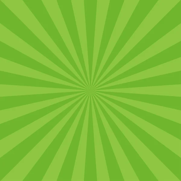 Lumière Soleil Fond Abstrait Couleur Verte Fond Éclaté Illustration Vectorielle — Image vectorielle