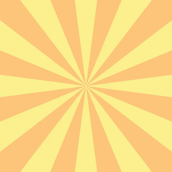 Güneş Işığı Arka Plan Sarı Turuncu Renk Arka Plan Patladı — Stok Vektör