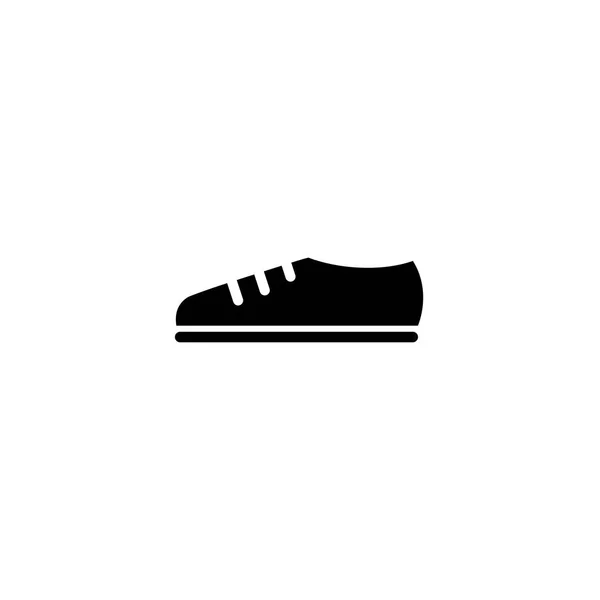Sapatilhas Ícone Silhueta Treinadores Sapatos Corrida Sapatos Corrida Calçado Desportivo —  Vetores de Stock