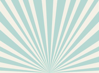 Güneş ışığı arka planı. toz mavisi renk patlaması arka planı. Vektör gökyüzü çizimi. Güneş ışını güneş patlaması duvar kağıdı. Geçmişe dönük parlak fon. Eski poster ya da pankart