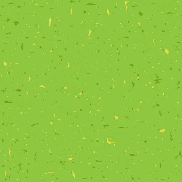 Nahtlose Recyclingpapier Gesprenkelt Hintergrund Grüne Und Gelbe Grunge Textur Körnige — Stockvektor