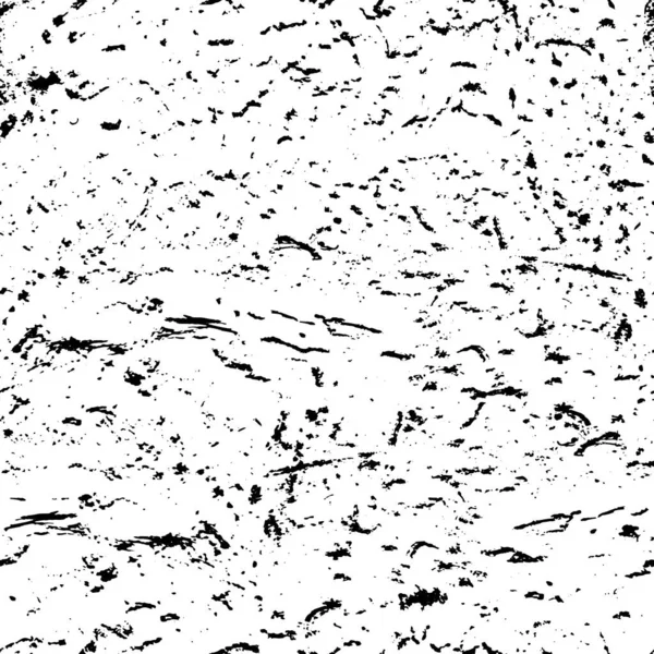 Fond Papier Moucheté Recyclé Sans Couture Texture Grunge Noire Blanche — Image vectorielle