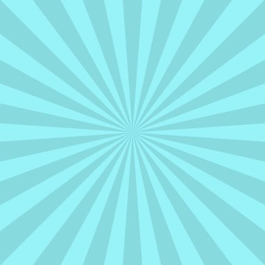 Güneş ışığı arka planı. Açık mavi ve gri renkli arka plan patlamış. Fantezi Vektörü illüstrasyonu. Sihirli Güneş ışınları güneş patlaması desenli arka plan. Geçmişe dönük soluk arkaplan.