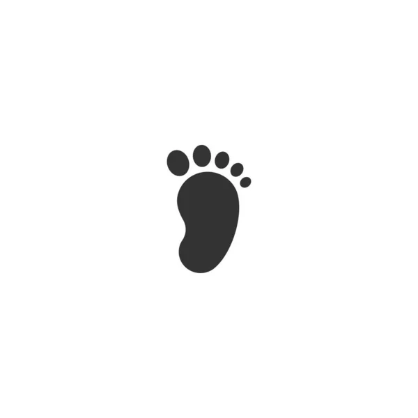 Чорні Діти Або Дитячі Ноги Ступні Нові Народжені Вагітні Або — стоковий вектор
