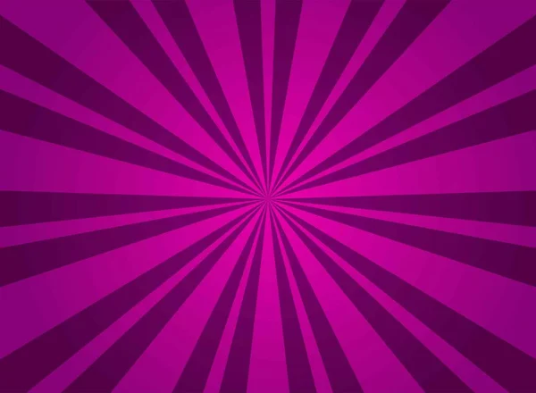 Sunlight Horizontal Background Purple Color Burst Background Vector Illustration Sun — Stock Vector