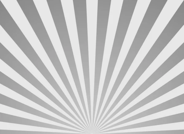 Horizontaler Hintergrund Des Sonnenlichts Graue Farbe Platzte Hintergrund Vektorillustration Sonnenstrahl — Stockvektor
