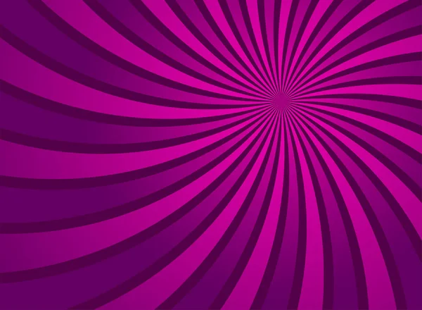 Luz Solar Espiral Fundo Abstrato Fundo Explosão Roxo Ilustração Vetorial — Vetor de Stock