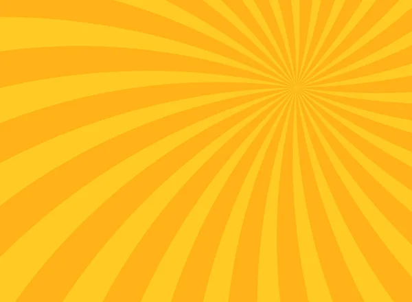 Güneş Işığı Girdapları Geniş Bir Arkaplan Turuncu Spiral Duvar Kağıdı — Stok Vektör