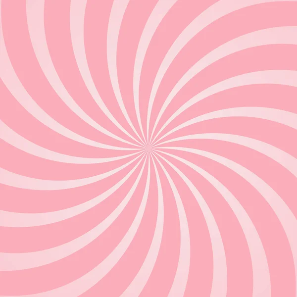 Солнечные Лучи Завихряются Широким Фоном Розовый Спираль Лопнул Обои Векторная — стоковый вектор