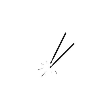 İki but. Rock okulunun vektör logosu. Rock müzik şirketi. Vecor baget logosu beyaza izole edildi.