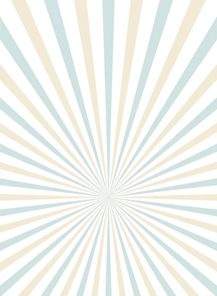Rayons Soleil Fond Poudre Bleu Beige Couleur Fond Éclaté Illustration — Image vectorielle