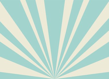 Güneş ışığı arka planda solmuş. Açık mavi ve bej renkli arka plan patlaması. Fantezi Vektörü illüstrasyonu. Sihirli Güneş ışınları güneş patlaması desenli arka plan. Eski kağıt. yıldız patlaması duvar kağıdı