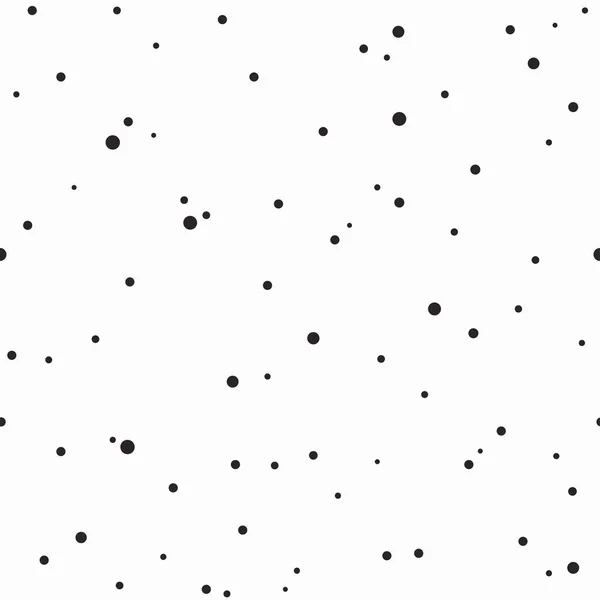 Nahtlose Abstrakte Muster Aus Kleinen Kreisen Und Punkten Auf Weiß — Stockvektor