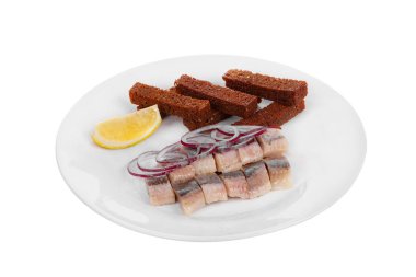 Aperatif, Aperatif alkol gıda önce beyaz izole.