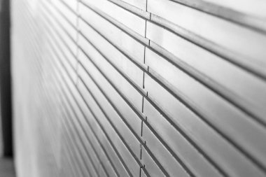 Gri rahatlamış duvar döşemesinin üst görünümü