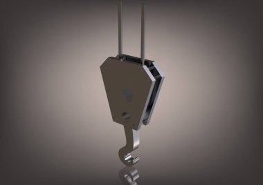 Vincin bir gri gümüş kanca