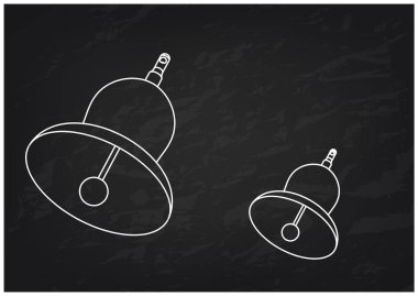 bir siyah bir çan 3 boyutlu model