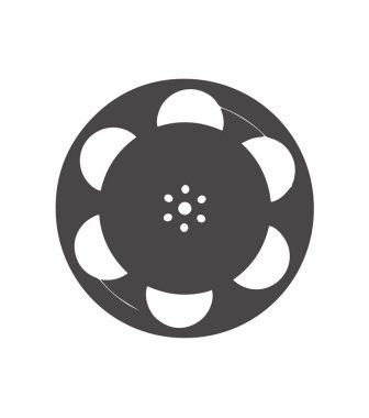 beyaz zemin üzerinde film