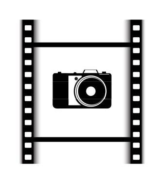 Fotoğraf makinesi ve film simgesi