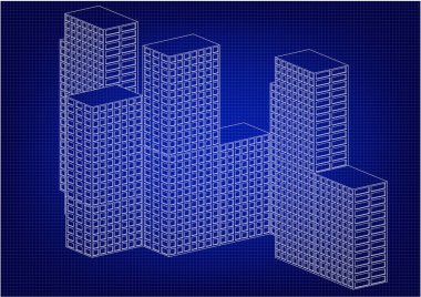 Beyaz gelecekçi gökdelenler