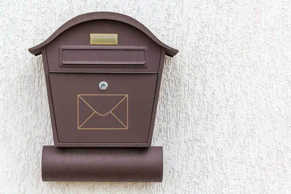 Hermoso Buzón Cuelga Esperando Periódicos Paquetes Cartas Amigos —  Fotos de Stock