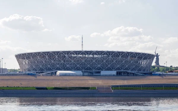 Volgogrado, Rusia - 01 jun 2019: Estadio de Volgogrado — Foto de Stock