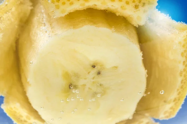 Macro close-up banana — Fotografia de Stock