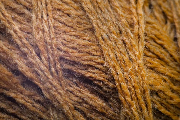 Fio de lã close-up — Fotografia de Stock