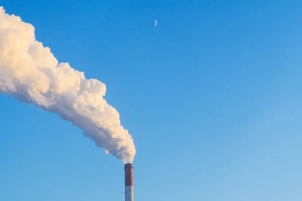 Boru gazı emisyonu — Stok fotoğraf