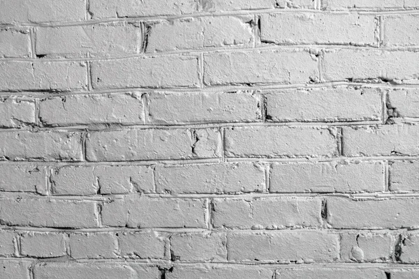 Текстура старой белой кирпичной стены — стоковое фото