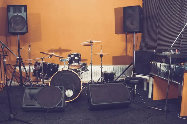 Drum set drums in Studio — Stock Photo, Image