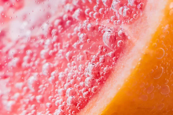 Closeup de toranja de uma laranja fresca — Fotografia de Stock