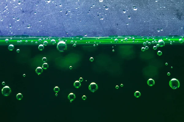 Verde bebida de fundo close-up — Fotografia de Stock