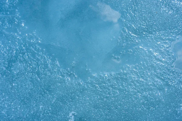 Textura de fundo de gelo perto — Fotografia de Stock