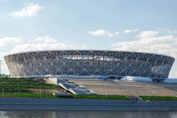Volgogrado, Rusia - 01 jun 2019: Estadio de Volgogrado — Foto de Stock