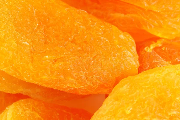 Naranja Fruta Albaricoque Seco Foto Para Publicidad Fondo Textura Macro — Foto de Stock