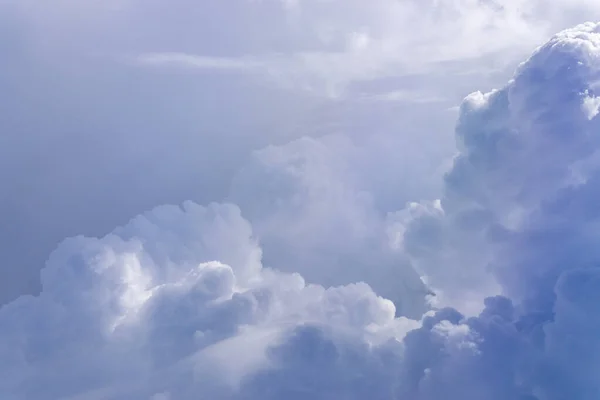 Clouds and sky as seen through the plane window. background, space for copy space