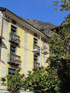 Andorra Andorra la Vella. Güzel mimari.