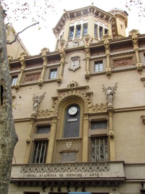 Barcelona, İspanya. Güzel mimari