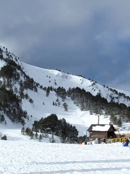 Esquí Andorra Hermoso Paisaje —  Fotos de Stock