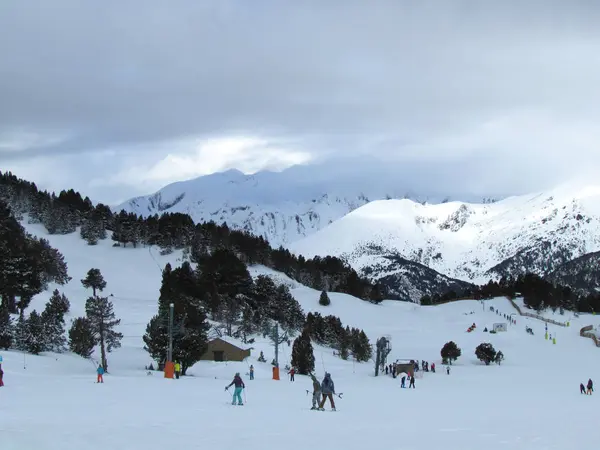 Esquí Andorra Naturaleza Deporte —  Fotos de Stock