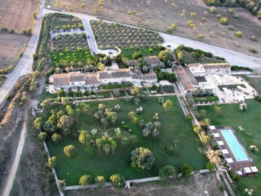 İspanya, Mayorka manzara üzerinde havadan görünümü