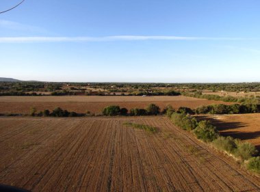 İspanya, Mayorka manzara üzerinde havadan görünümü