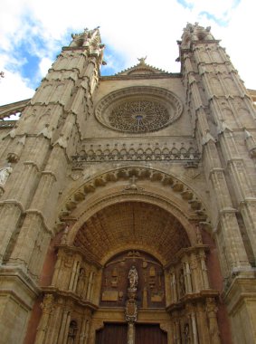 Palma De Mallorca, İspanya. Katedral de Santa Mara