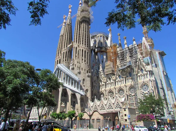 Barcelona Spain Sagrada Familia — ストック写真