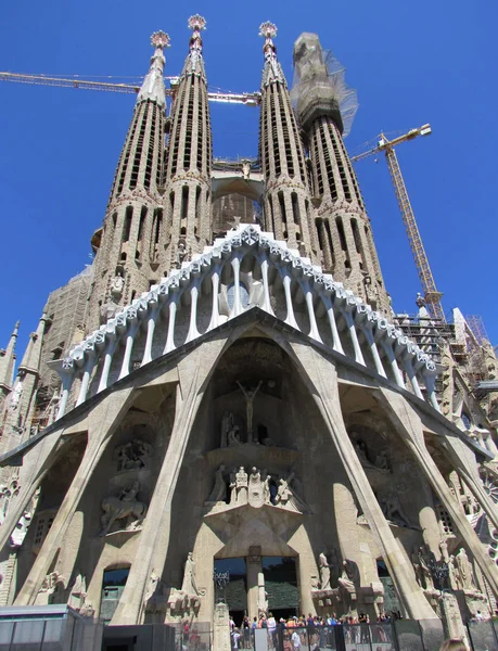 Barcelona Spain Sagrada Familia — ストック写真