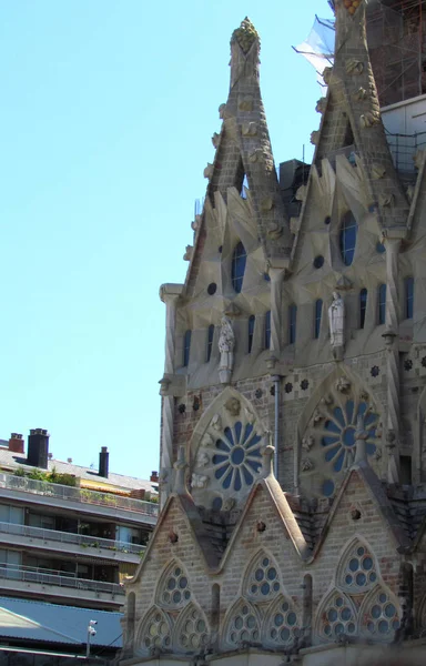 Barcelona Hiszpania Sagrada Familia Detale Elementy — Zdjęcie stockowe