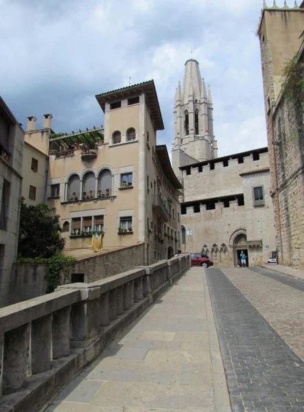 Prachtige Oude Straat Spanje Europa — Stockfoto