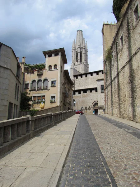 Prachtige Oude Straat Spanje Europa — Stockfoto